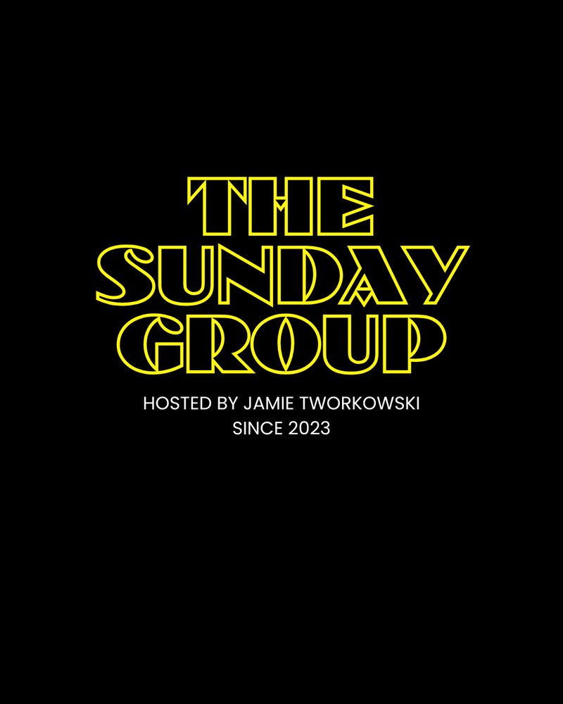 
                  
                    2025 Sunday Group Tee (Black)
                  
                